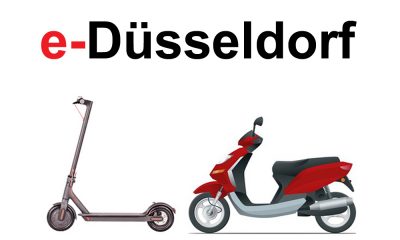 e-scooter mieten in Düsseldorf