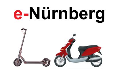 e-scooter mieten in Nürnberg
