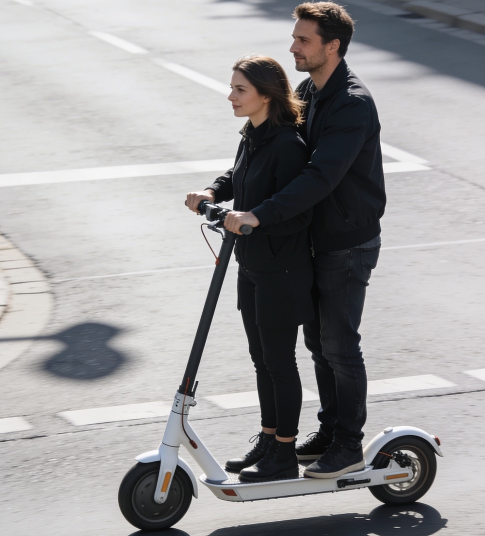E-Scooter zu zweit: Warum das Trittbrett-Sharing teuer und gefährlich wird